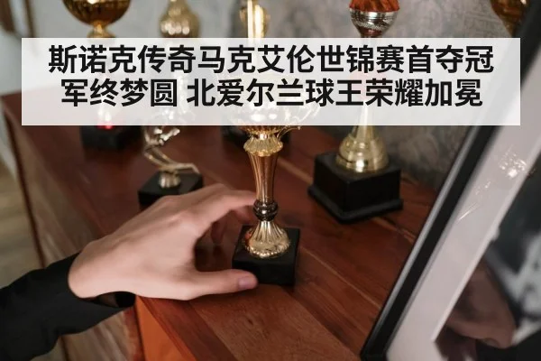斯诺克传奇马克艾伦世锦赛首夺冠军终梦圆 北爱尔兰球王荣耀加冕